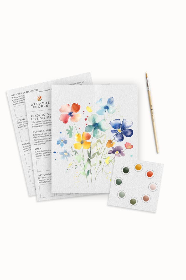 All In One Watercolor Kits, Main, color, Blue
