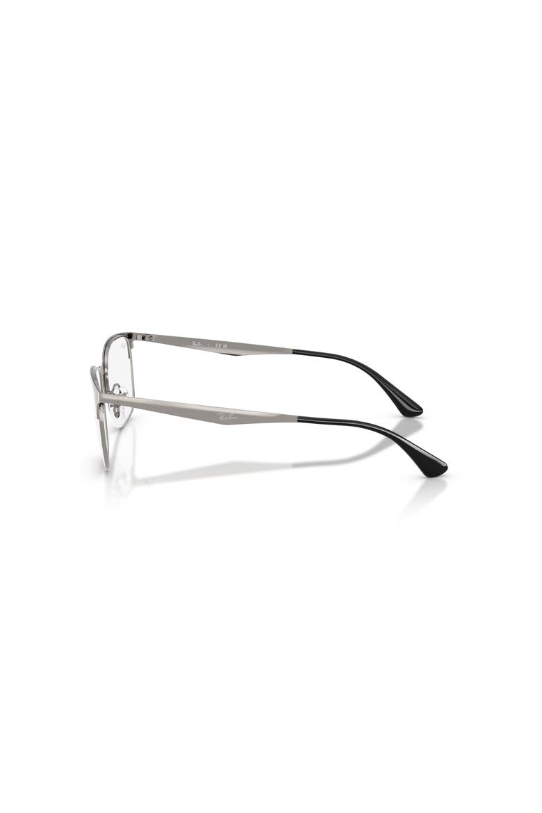 54mm Square optical glasses, Alternate, color, Grey