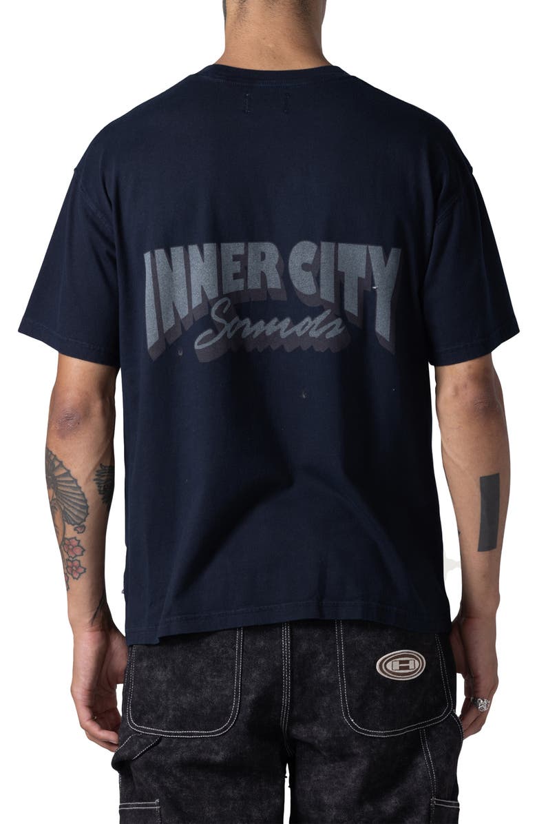 HONOR THE GIFT Sounds for the Soul Oversize Graphic T-Shirt, Alternate, color, 