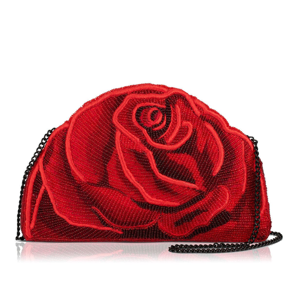 Petal Passion Handbag, Main, color, Red