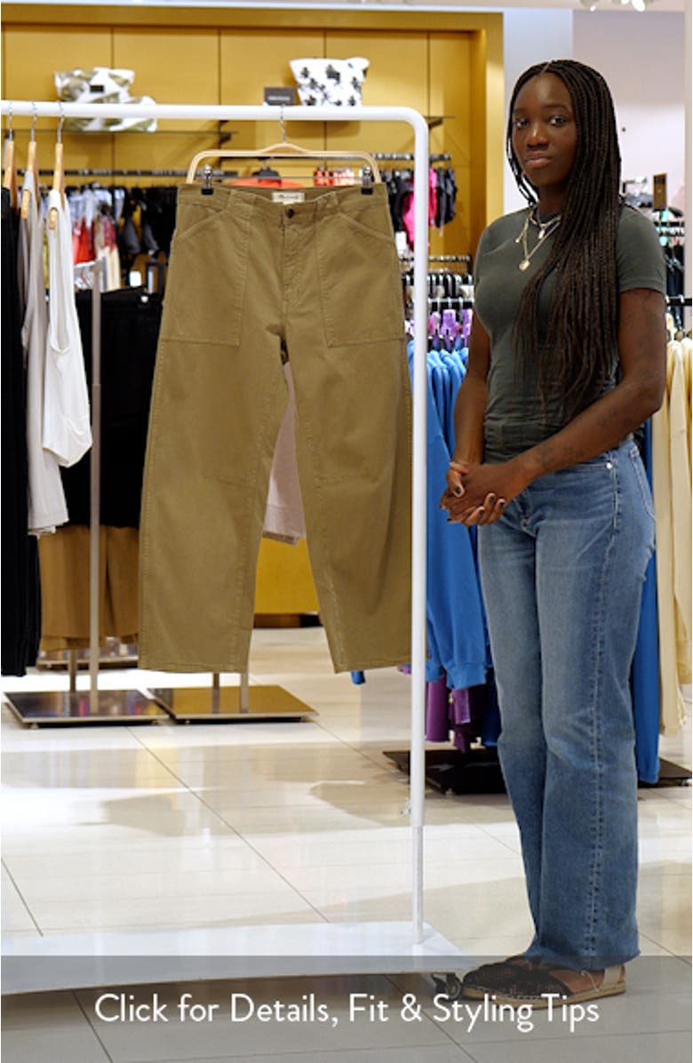 Darted Barrel Leg Pants, sales video thumbnail