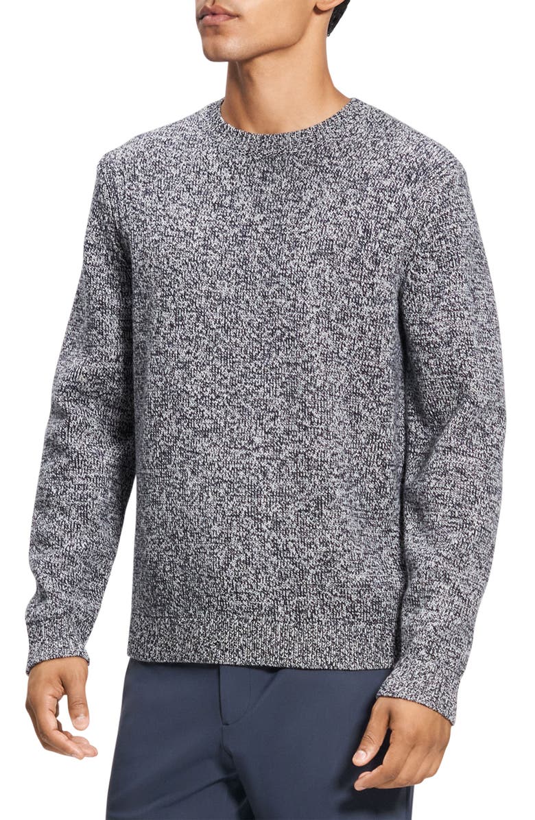 Theory Hilles Crewneck Wool & Cashmere Sweater, Alternate, color, 
