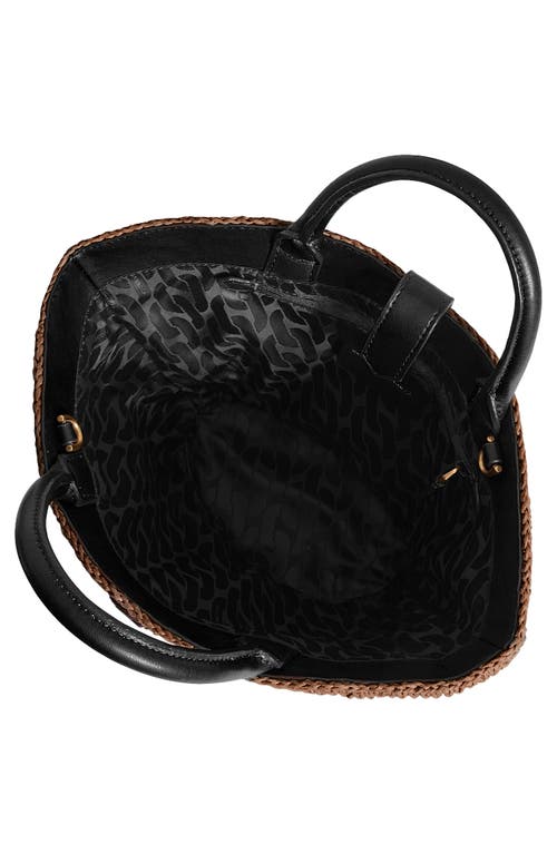 Rebecca Minkoff Mini Megan Woven Fan Tote