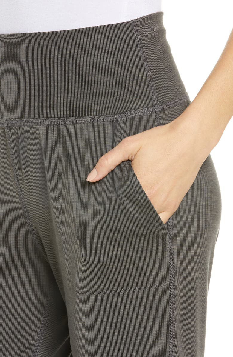 Beyond Yoga Heather Rib Jogger Pants, Alternate, color,