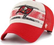 '47 Men's '47 Cream Tampa Bay Buccaneers Breakout MVP Trucker Adjustable Hat