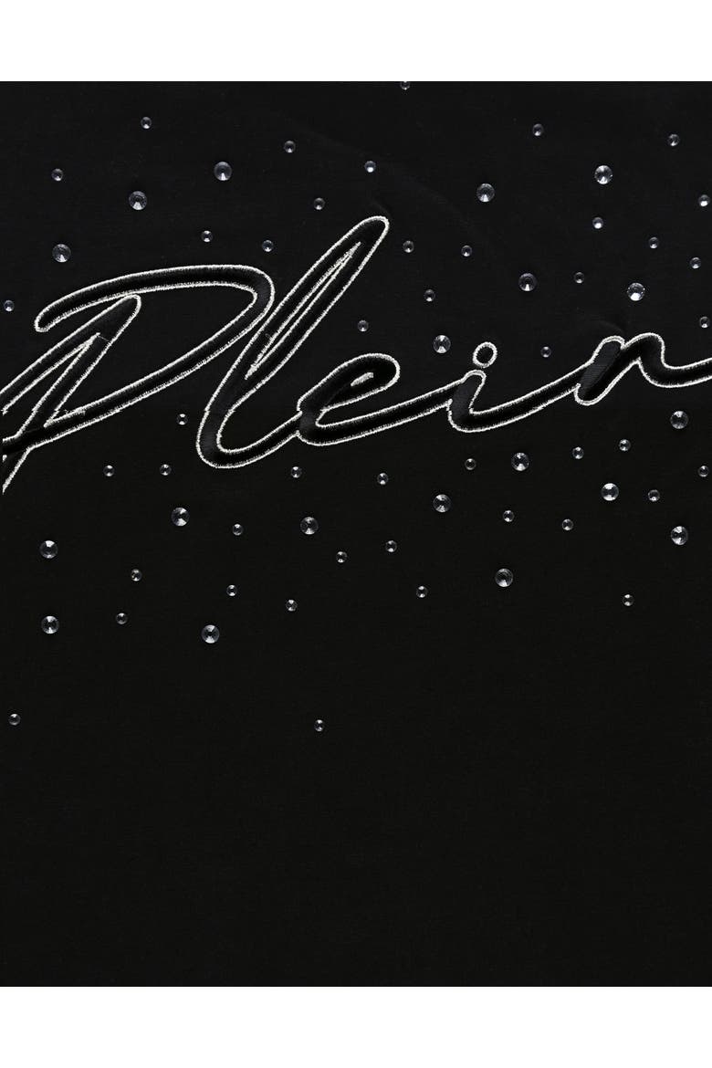 Dress Signature Rhinestone Girl, Alternate, color, black
