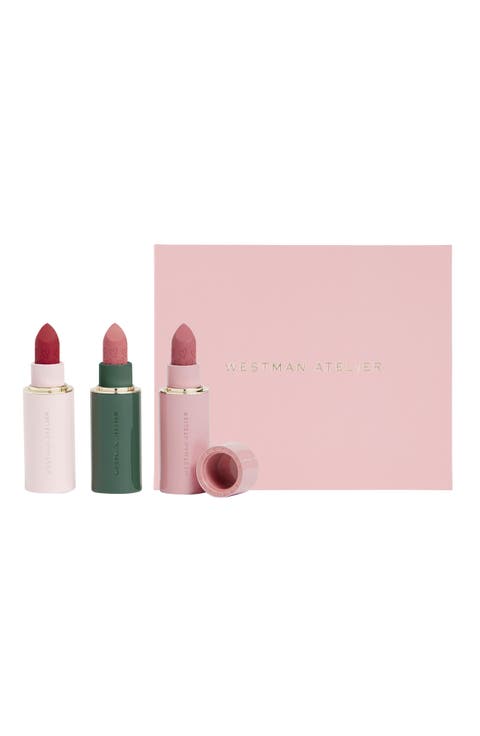 Lip Suede Matte Lipstick Holiday Trio (Limited Edition)