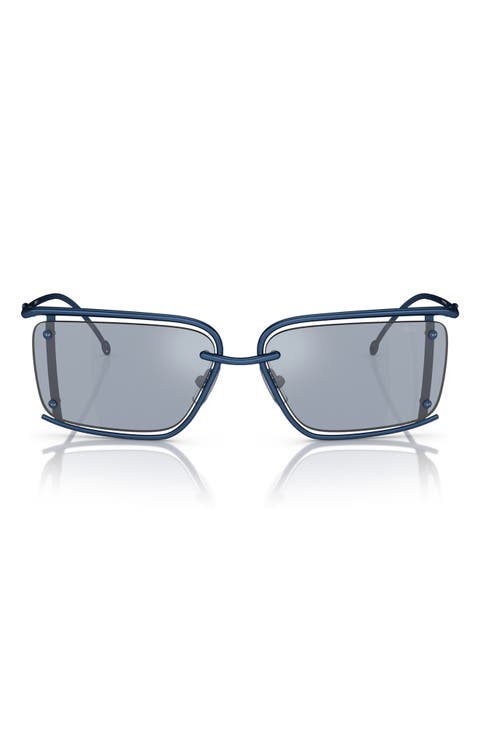 57mm Rectangular Sunglasses