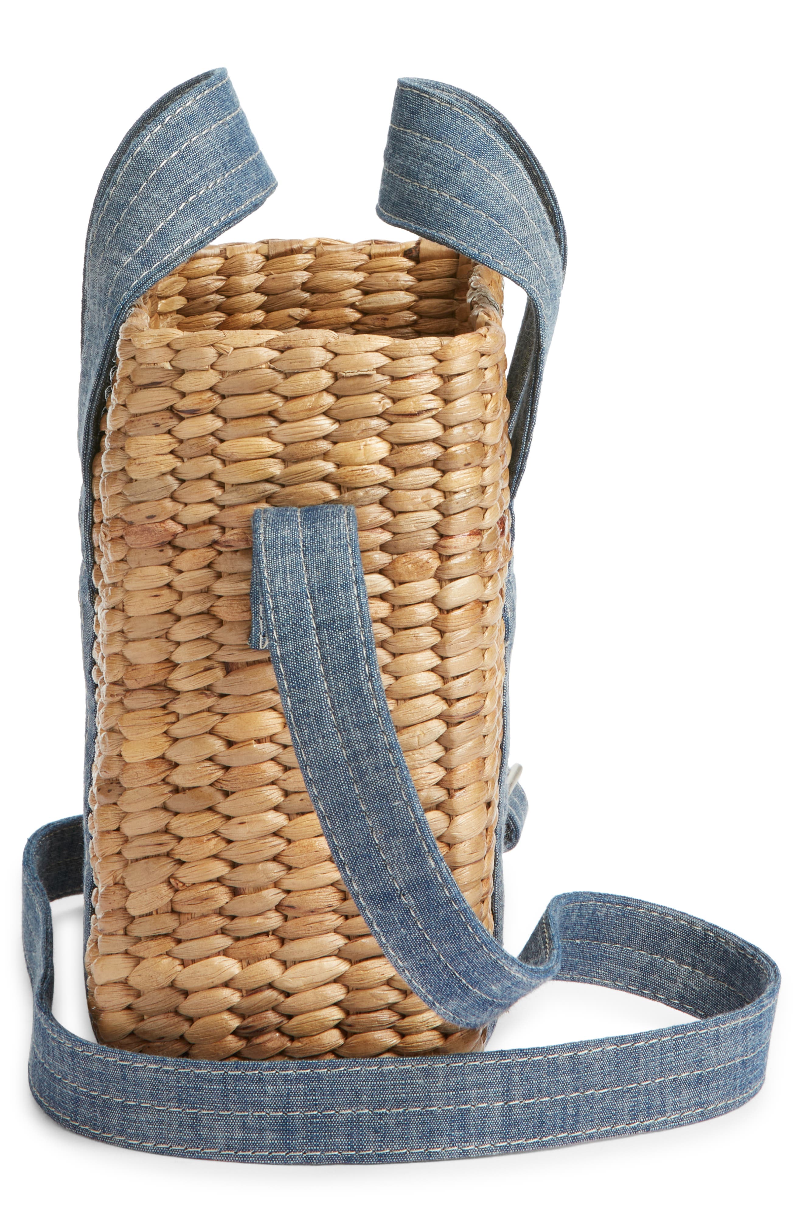 Rip Curl Premium Straw Crossbody Bag, Alternate, color, 