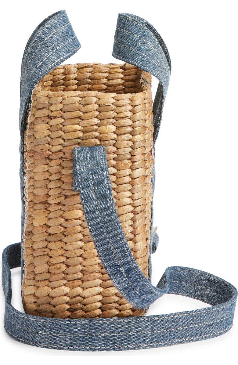 Rip Curl Premium Straw Crossbody Bag, Alternate, color,