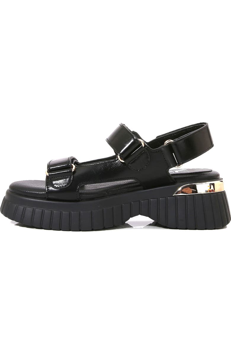 NINETY UNION Bayside Platform Sandal, Alternate, color, Black