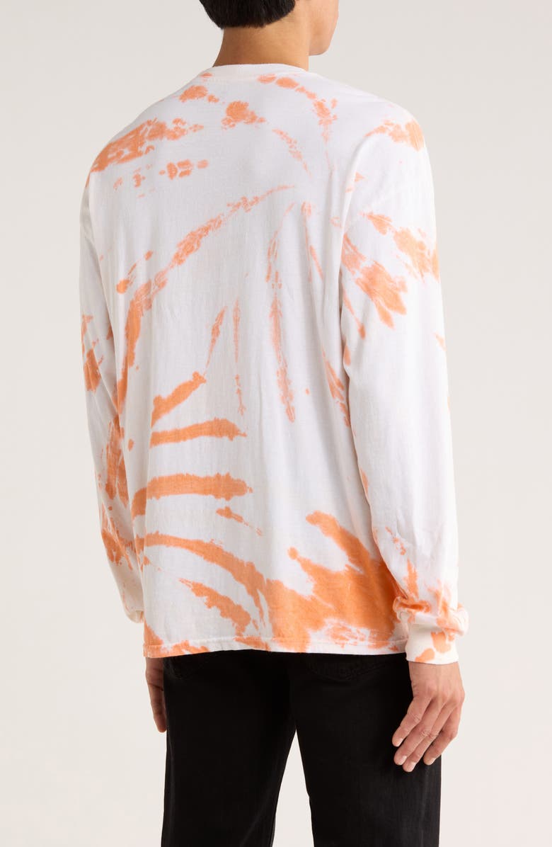 Junk Food NFL Browns Game Time Cotton Graphic T-Shirt, Alternate, color, Orange Tie-Dye