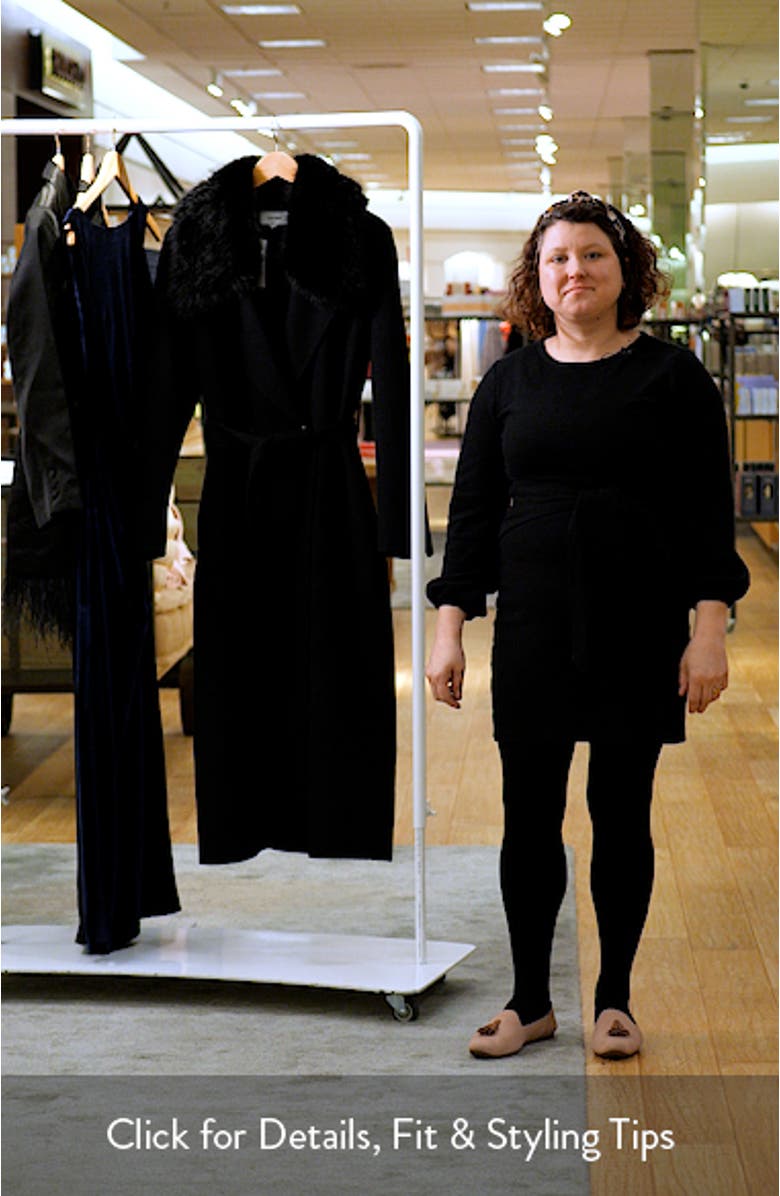 Dorian Wool Blend Coat, sales video thumbnail