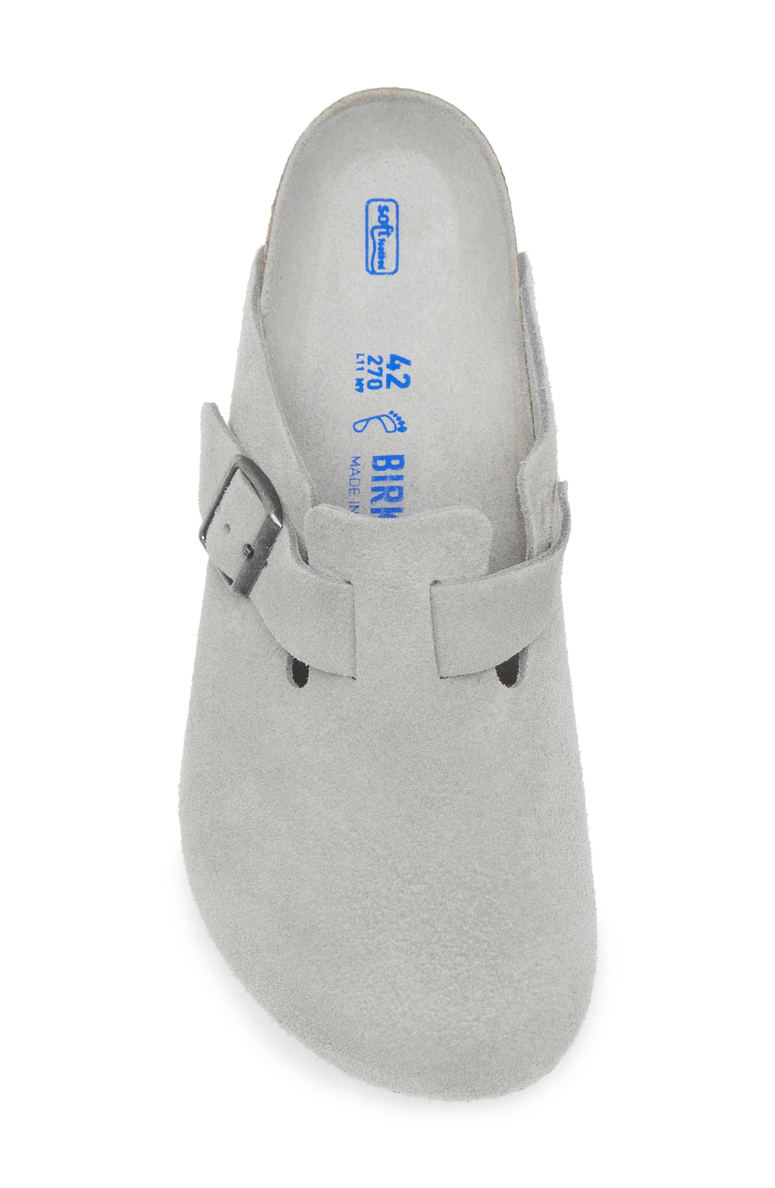 Birkenstock Boston Soft Footbed Clog, Alternate, color, Pure Sage