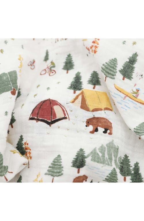 Little Unicorn 2-pack Organic Cotton Muslin Swaddle Blanket In Multi