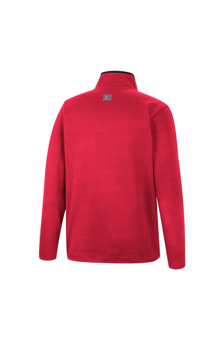 COLOSSEUM Men's Colosseum Red Louisville Cardinals Rebound Quarter-Snap Jacket, Alternate, color, 