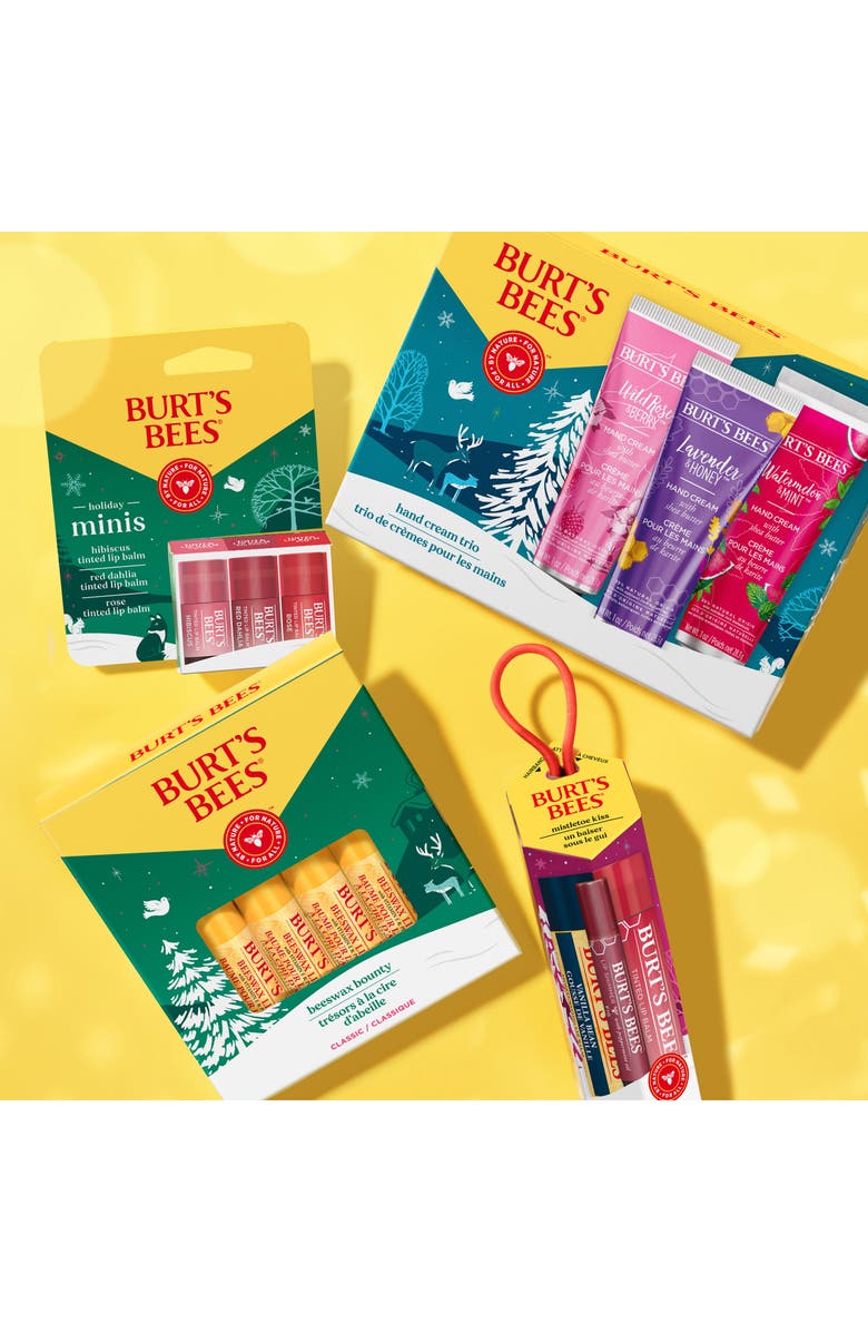 Burt's Bees Mistletoe Kiss Bee Merry Lip Balm Gift Set, Alternate, color, 