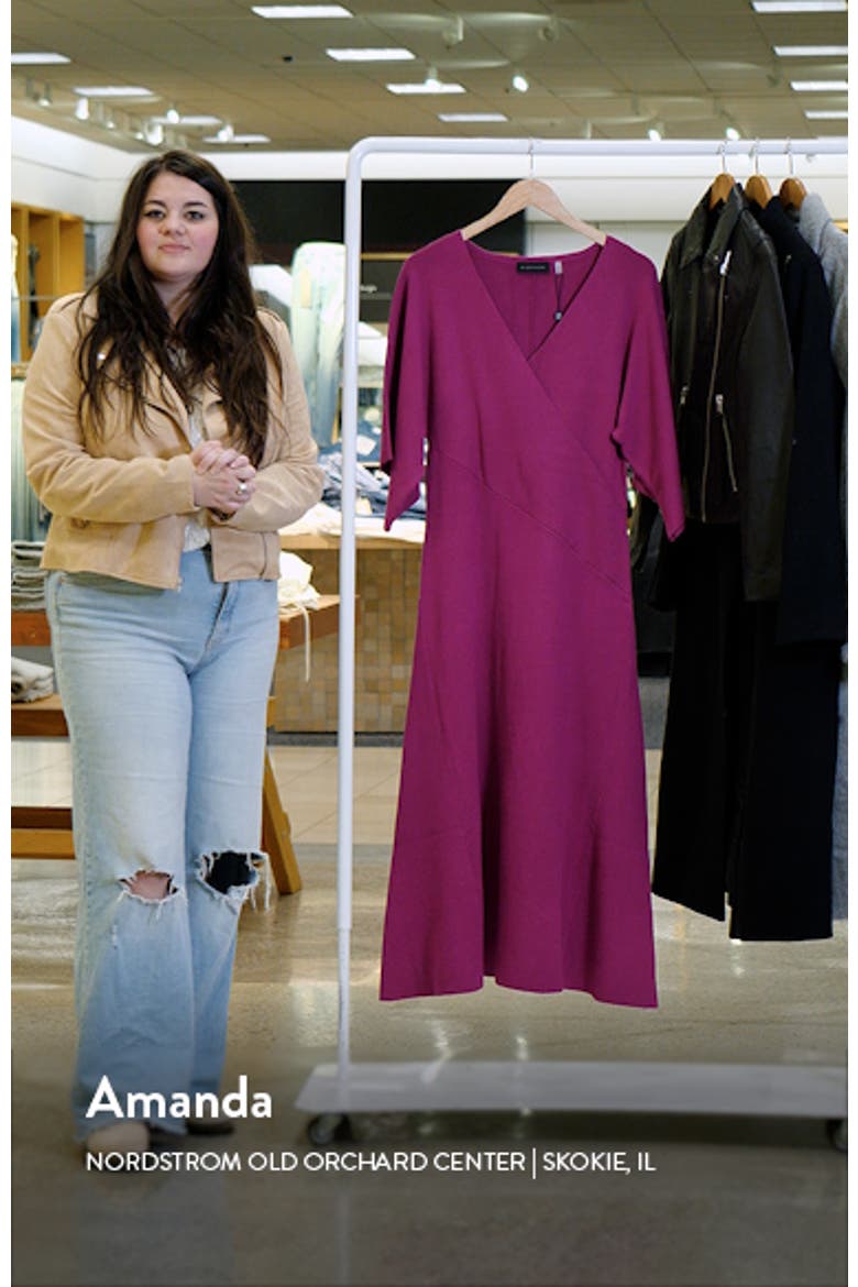 Everly Dolman Sleeve Sweater Dress video