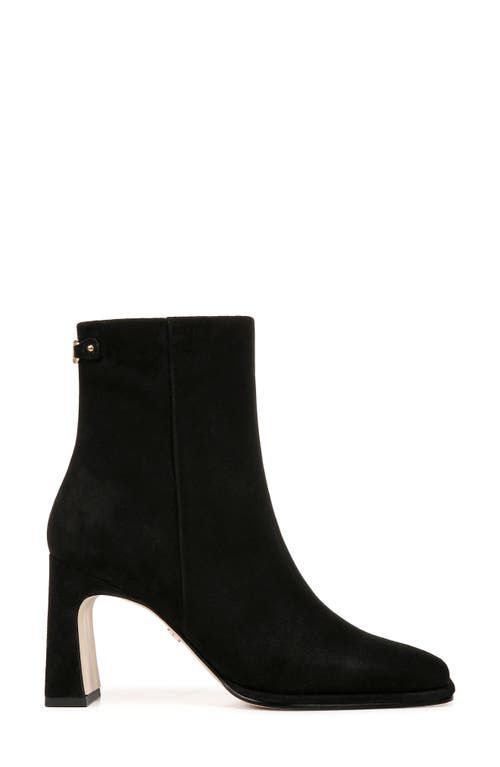 Sam Edelman Irie Square Toe Bootie In Black