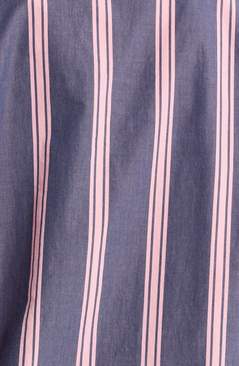 Nordstrom Classic Short Cotton Pajamas, Alternate, color, Navy Lena Stripe