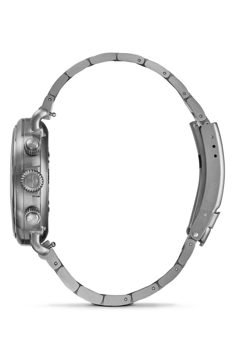 Shinola Runwell Chronograph West Wind Watch Gift Set, 42mm, Alternate, color, Black