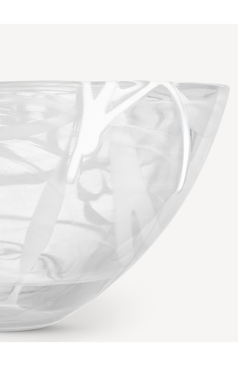 Kosta Boda Contrast Bowl, Alternate, color, White