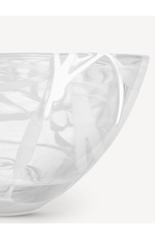 Shop Kosta Boda Contrast Bowl In White