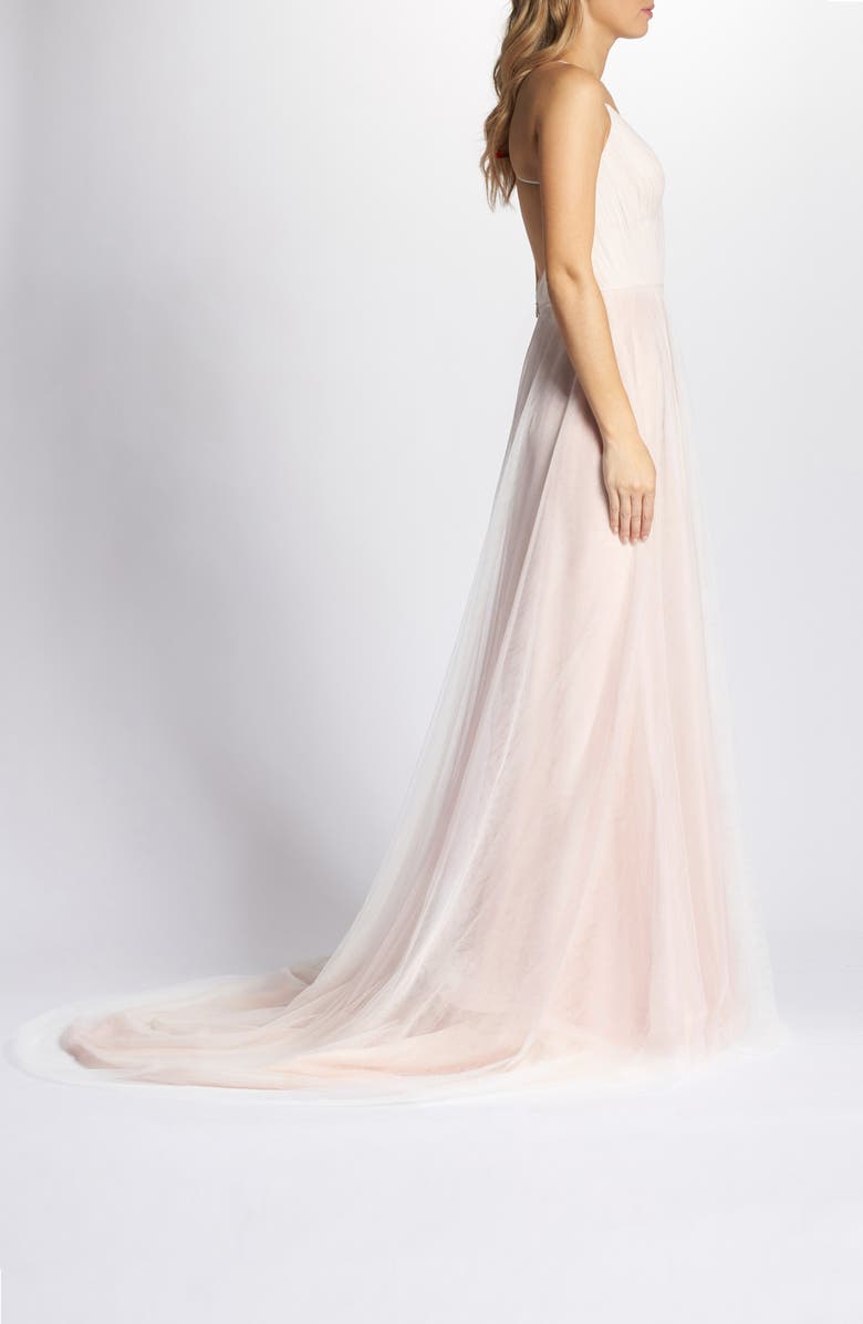 TI ADORA BY ALLISON WEBB Plunging A-Line Gown, Alternate, color, 