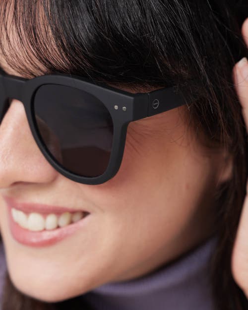 Izipizi Slmsnc01 #n C01 Wayfarer Sunglasses In Black