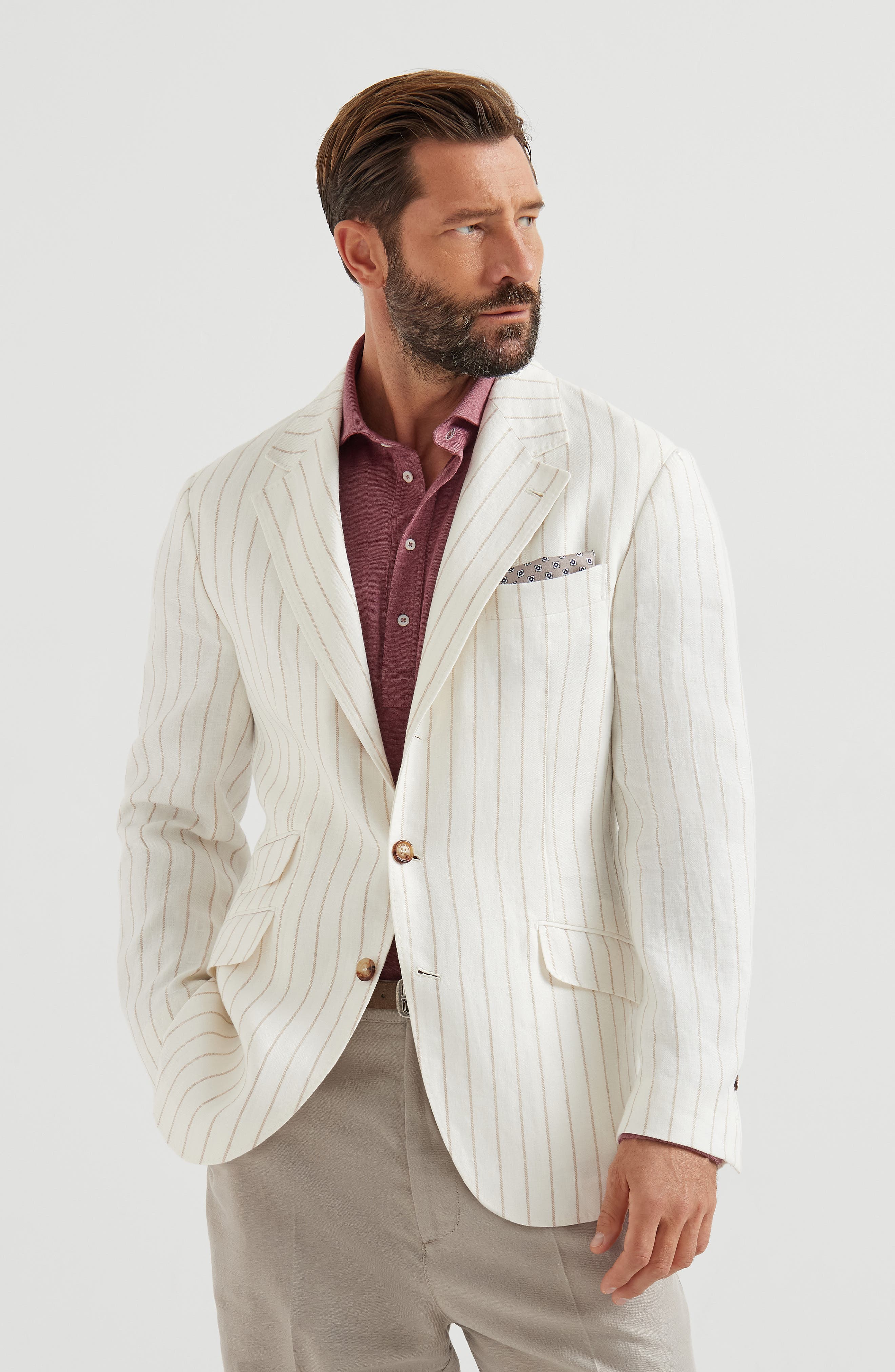Twill blazer