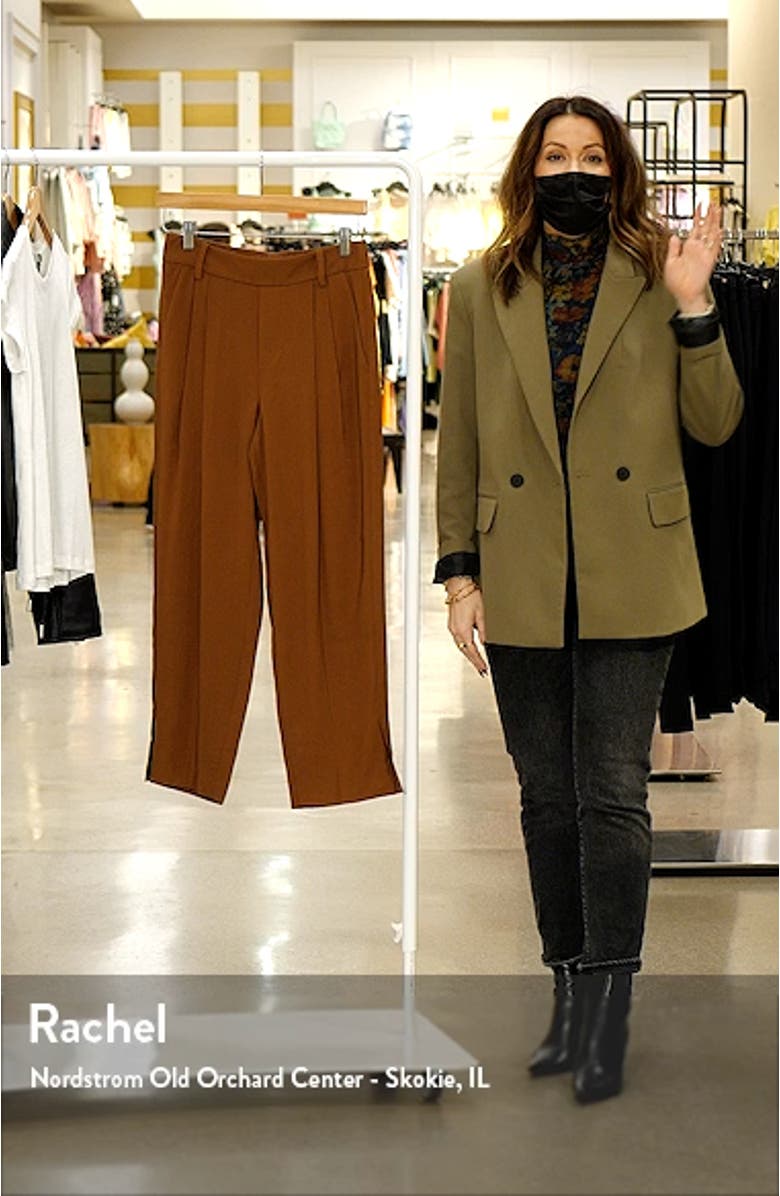 Stovepipe Crop Pull-On Pants, sales video thumbnail