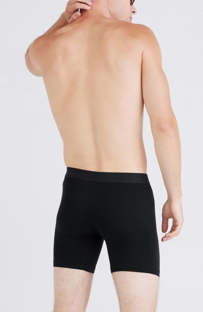 SAXX Vibe Xtra Assorted 2-Pack Boxer Briefs, Alternate, color, Flamin Hot/ Black