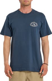 Quiksilver Bubble Arch Cotton Graphic T-Shirt
