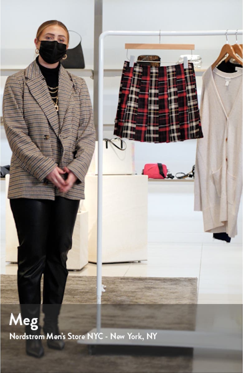 Carter Women's Plaid Pleated Skirt, sales video thumbnail