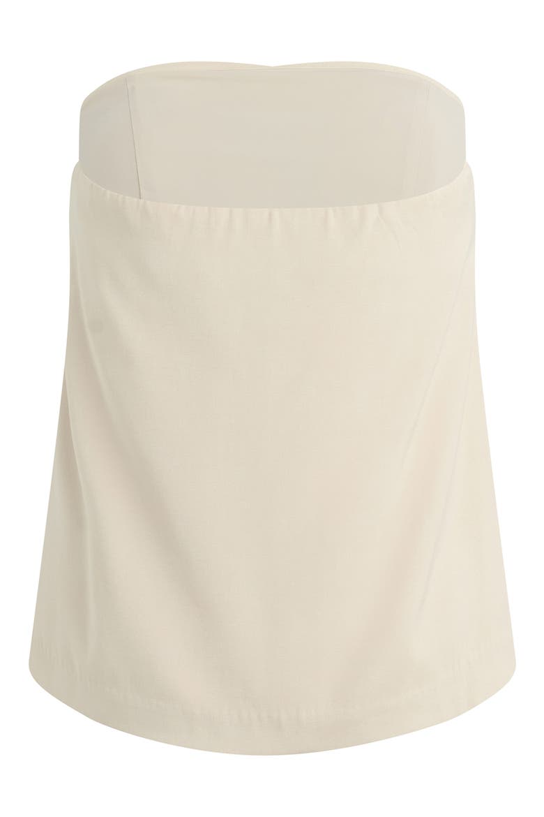 The Oliver Bustier Strapless Top, Alternate, color, FRENCH OAK