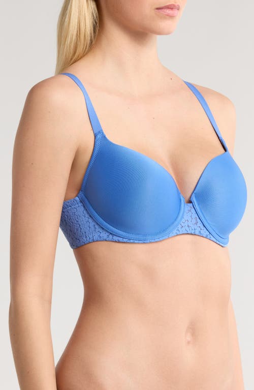 Chantelle Lingerie Norah Sweetheart Underwire T-shirt Bra In Blue