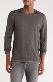 John Varvatos Chester Crewneck Long Sleeve T-Shirt