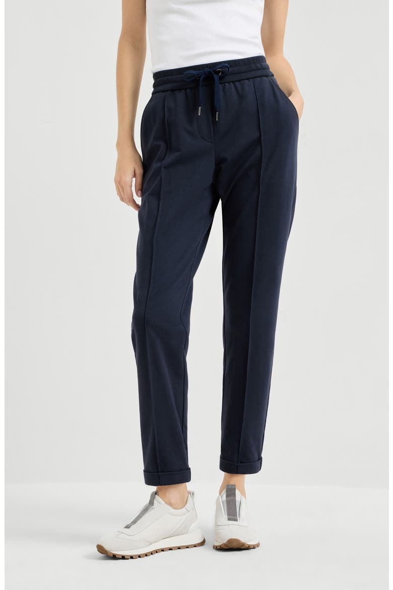 Track trousers with monili, Main, color, Blue