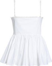Jacquemus The Traversin Cotton Poplin Camisole Top