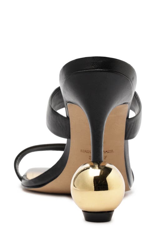 Arezzo Gianna High Slide Sandal In Black