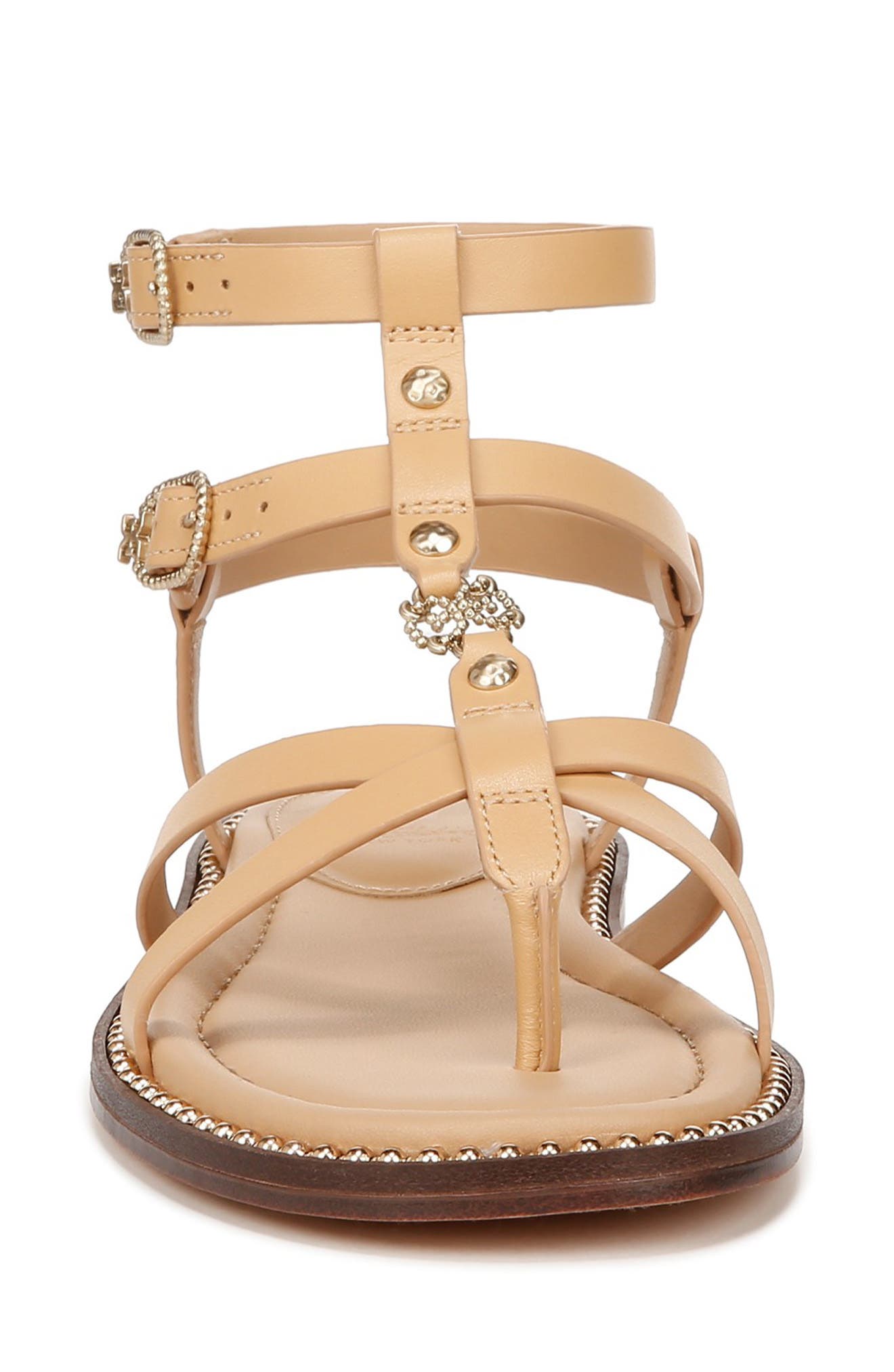 Talya Ankle Strap Sandal, Alternate, color, NATURAL