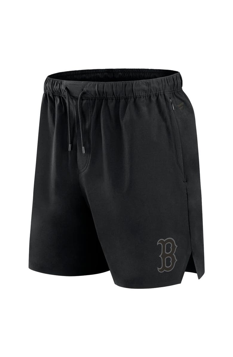 FANATICS Men's Fanatics Black Boston Red Sox Front Office Woven Shorts, Alternate, color, Black
