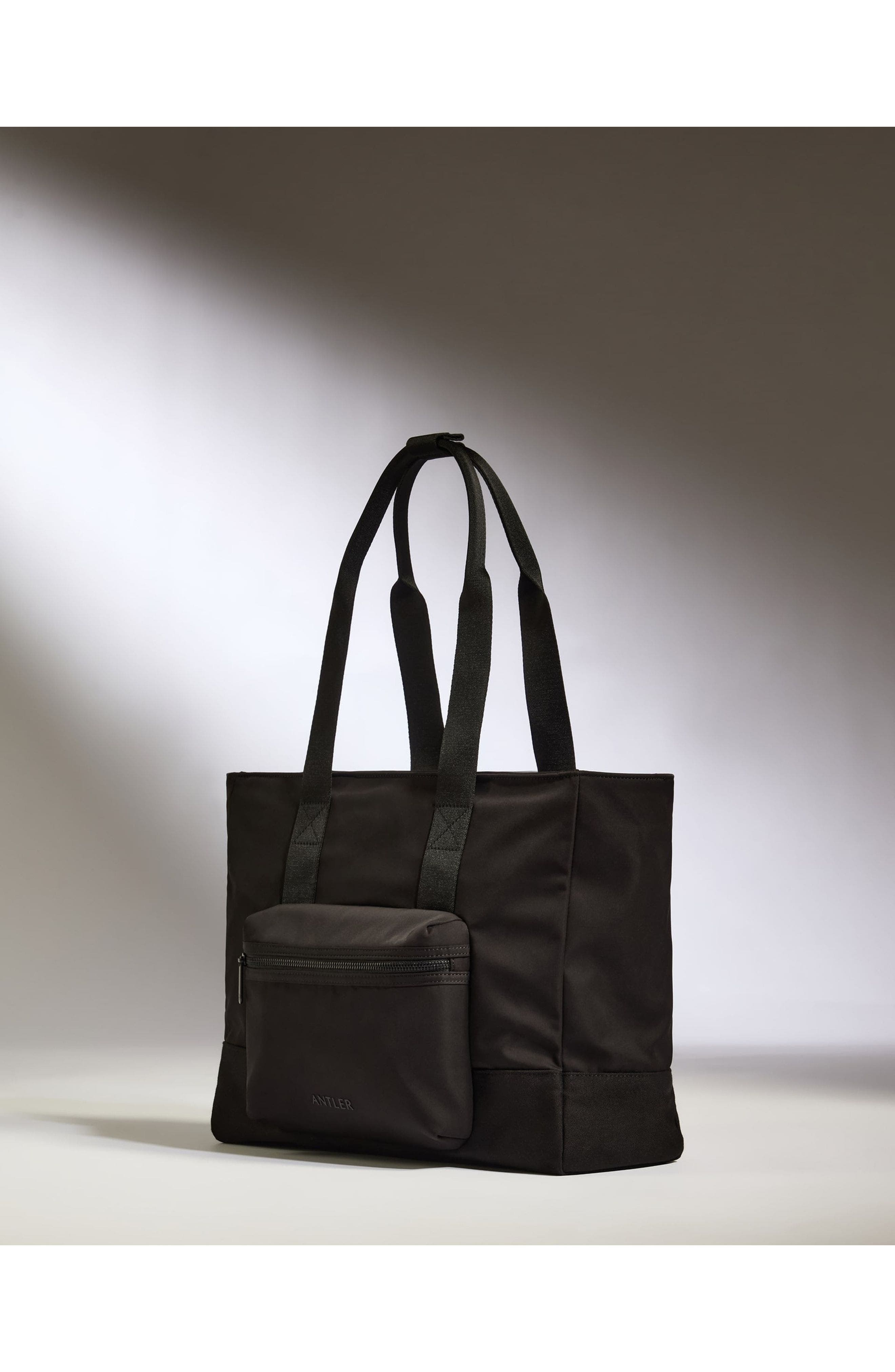 ANTLER Icon Tote Bag, Main, color, Black