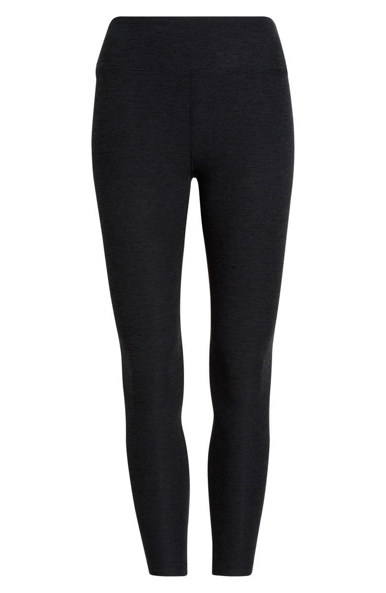 Beyond Yoga Space Dye High Waist Midi Leggings, Alternate, color, Darkest Night