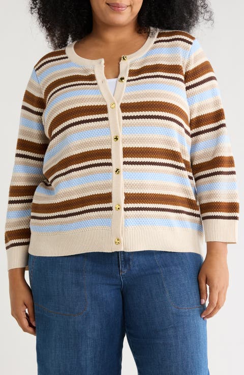Stripe Cardigan