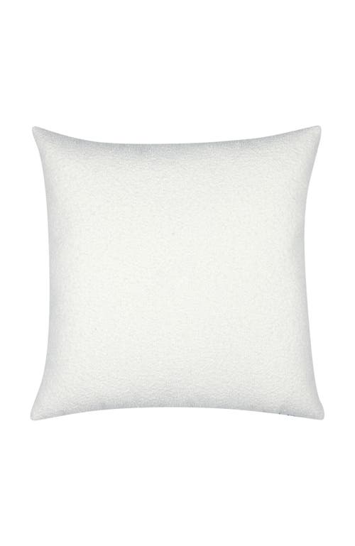 Elaine Smith Resonate Hand Applique Velvet & Boucle Indoor & Outdoor Woven Accent Pillow