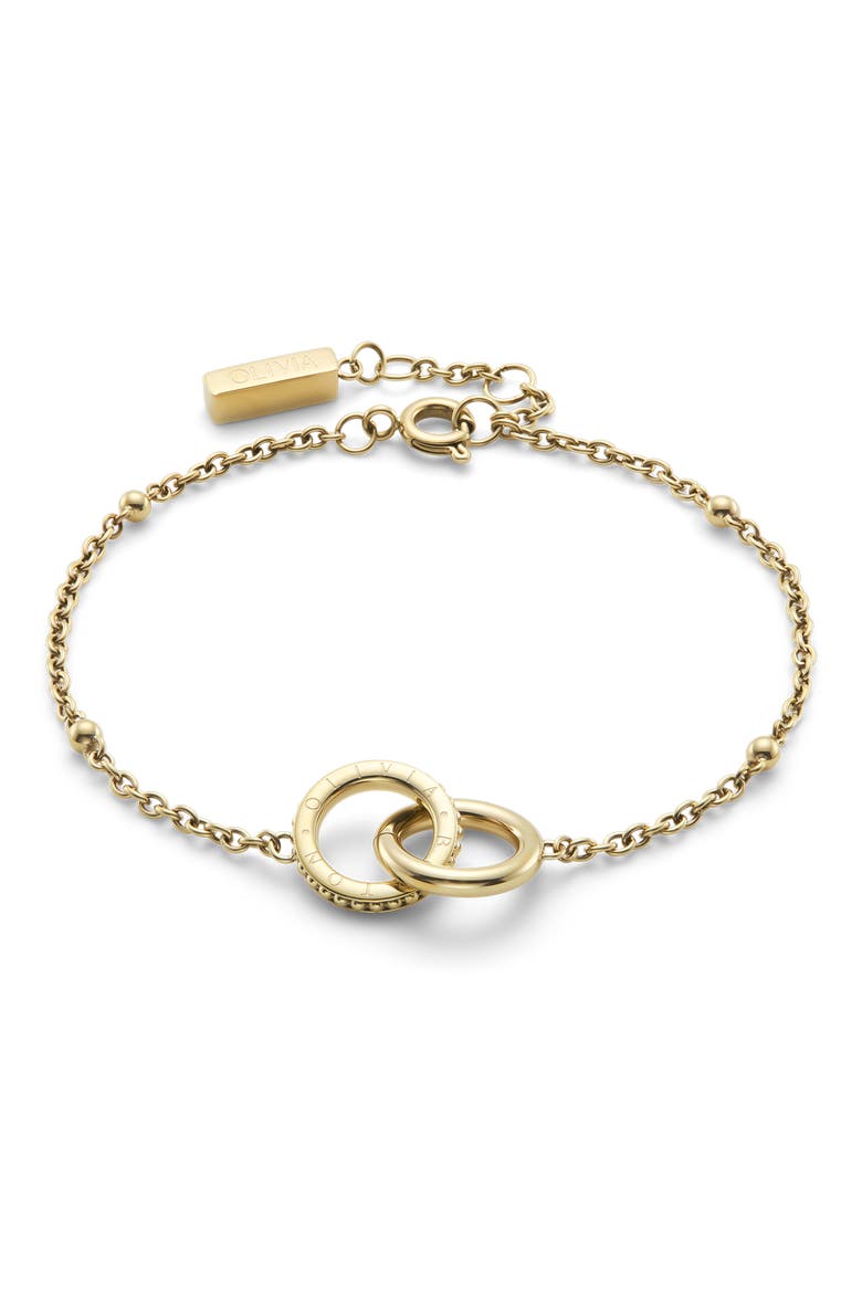 Lea Bracelet Watch & Chain Bracelet Gift Set, 34mm, Alternate, color, GREEN