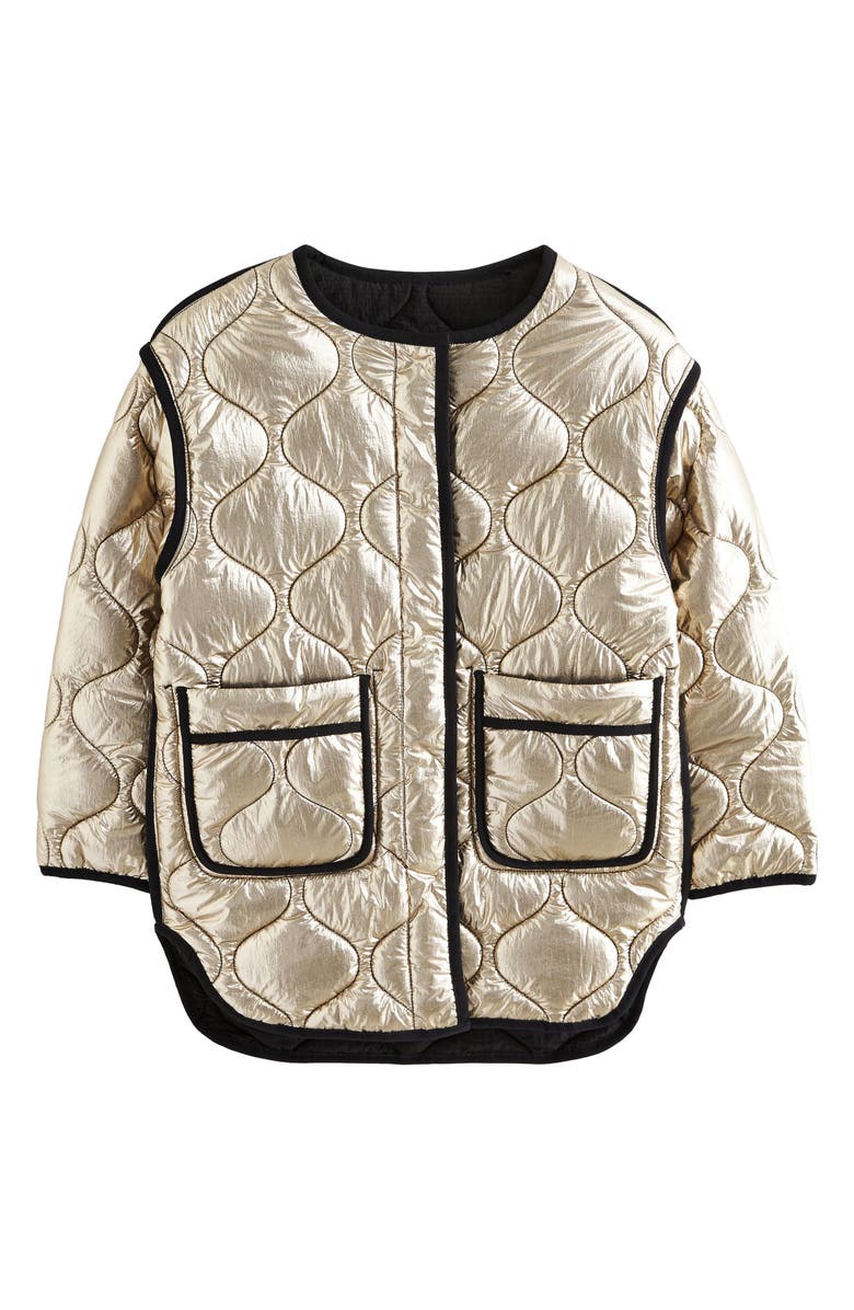 smALLSAINTS by ALLSAINTS Kids' Reversible Quilted Coat, Main, color,