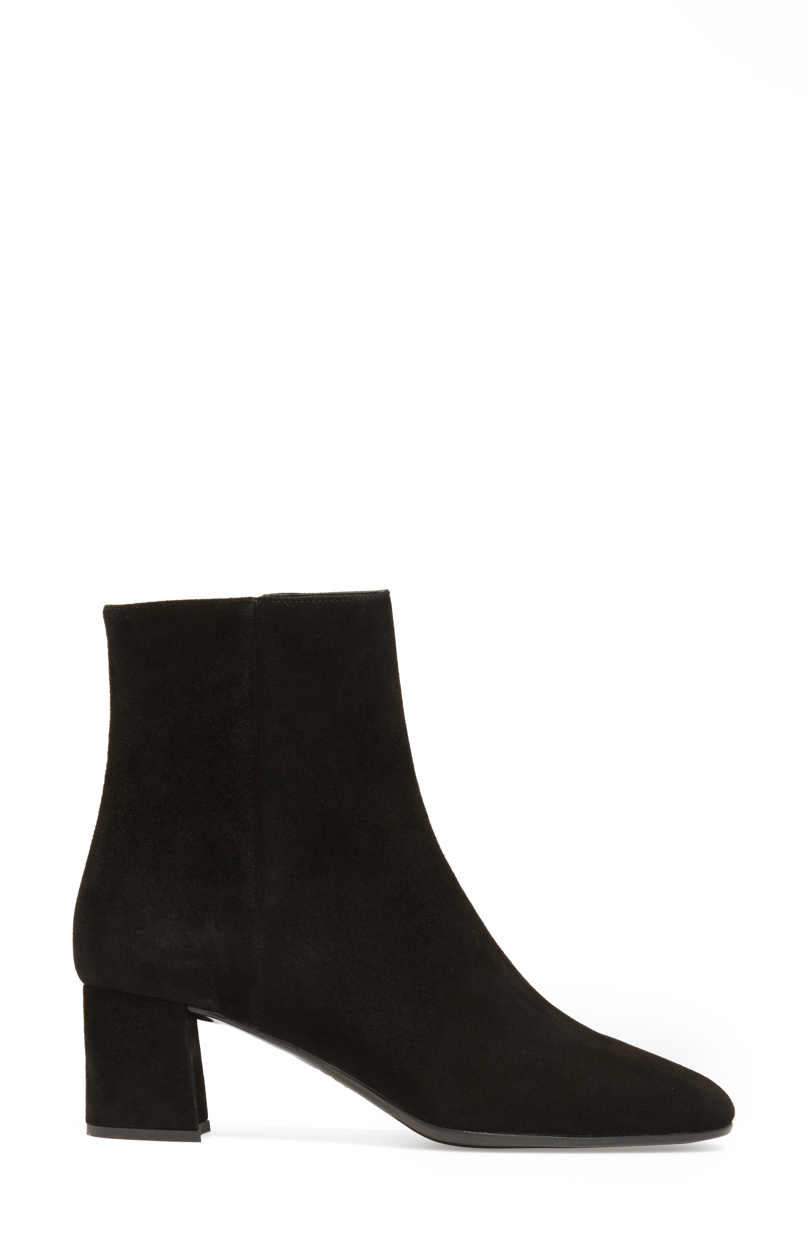 Prada Block Heel Bootie, Alternate, color, 