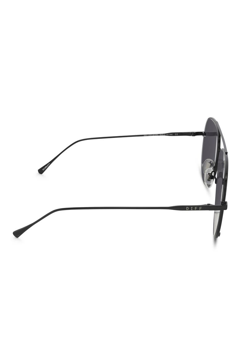 63mm Scarlett Sunglasses, Alternate, color, BLACK/ GREY